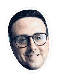 Dj Face Sticker by Vivid People Disco