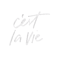 Cest La Vie Sticker