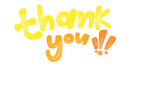 Thank You Sticker