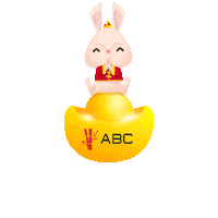 Chinese New Year Abc Sticker by Asianborrelclub