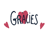 Gracias Thank You Sticker by Albertarrayas