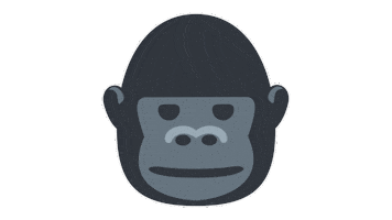 emojivid animals emoji gorilla emojivid Sticker