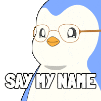 I Am The One Who Knocks Breaking Bad Sticker by Pudgy Penguins