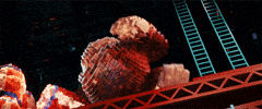 donkey kong pixels GIF