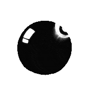 Rolling 8 Ball Sticker by Sarsaparilla Jenkins
