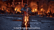 Final Fantasy Fire GIF by BANDAI NAMCO