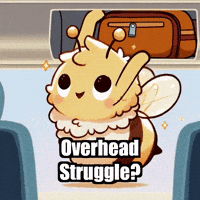 Travel Airplane GIF by Beelightened