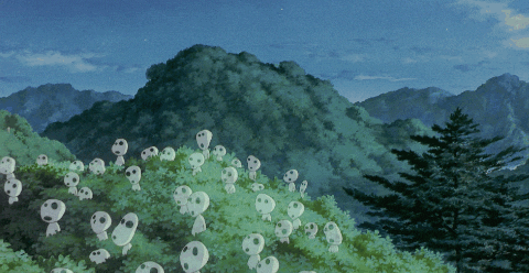 hayao miyazaki GIF by Princess Mononoke