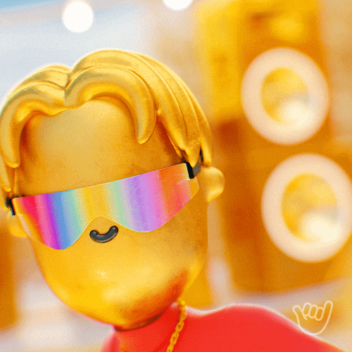 Party Gold GIF by Good Vibes Club