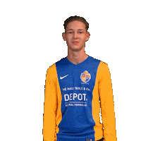 blauwgeel football voetbal veghel zaterdagvoetbal Sticker