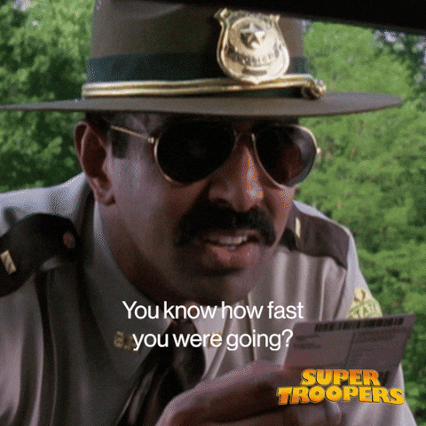 Speeding Super Troopers GIF by Searchlight Pictures