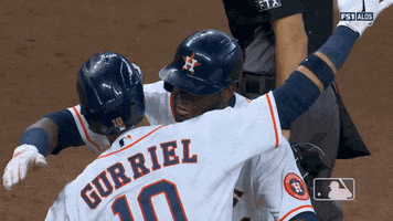 Houston Astros Hug GIF by MLB