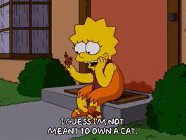 lisa simpson scarf GIF