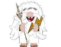 Father Sky Sticker