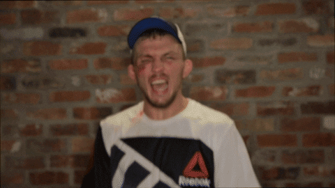 Angry The Kid GIF by UFC