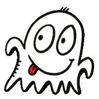 Halloween Smile Sticker by Jelene
