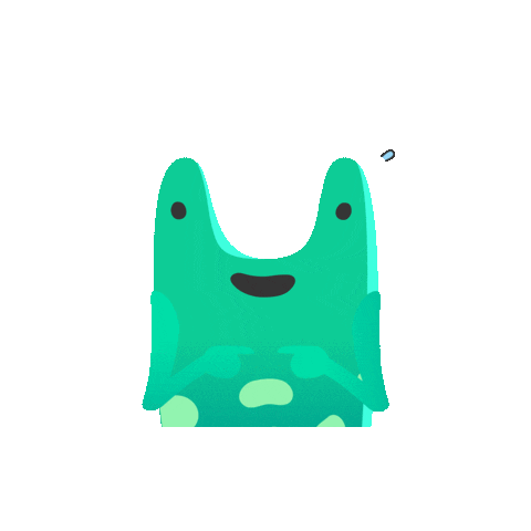 Sorry Frog Sticker by Hahow.in