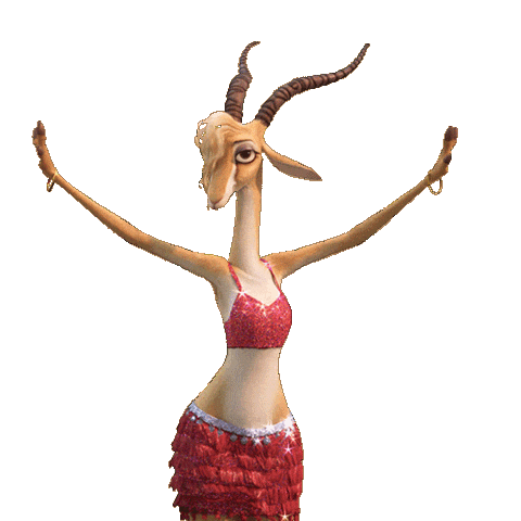 Dance Celebrate Sticker by Walt Disney Animation Studios