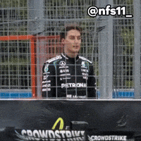 George Russell F1 GIF