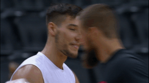 willy hernangomez hug GIF by NBA