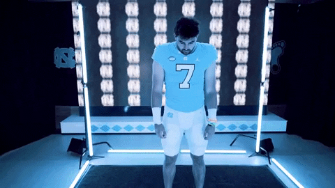 North Carolina Football GIF by UNC Tar Heels