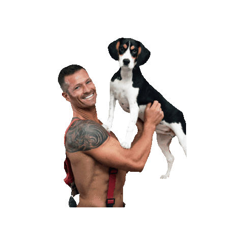 Sexy Puppy Sticker by Australian Firefighters Calendar