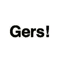 Gers Sticker by Dex