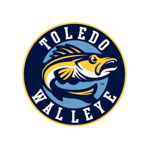 Fish Echl Sticker by Toledo Walleye