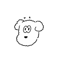 gomazii dog celebration bear graduation Sticker