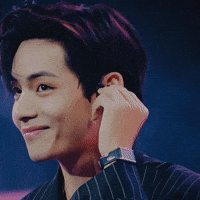 Kim Taehyung Smile GIF