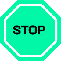 Stop Stopsign GIF by AIP Foundation