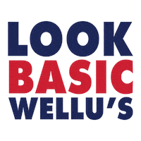Wellus look jeans estilo conforto Sticker