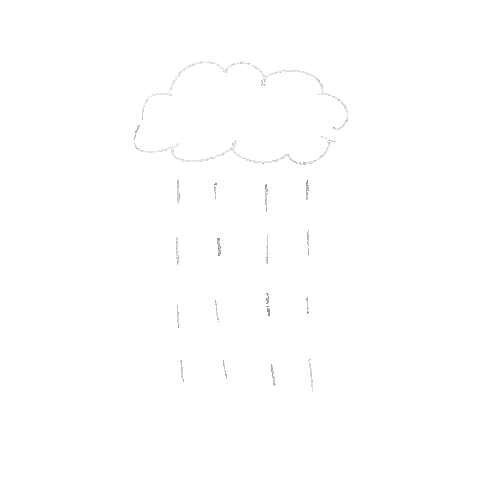 Rain Cloud Sticker