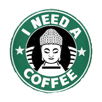 Coffee Morning Sticker by ArtBouquetlv