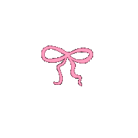 Pink Bow Sticker