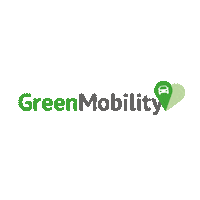 GreenMobility green sustainability go green electric car Sticker