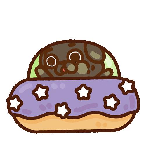 See Ya Ufo Sticker by Puglie Pug