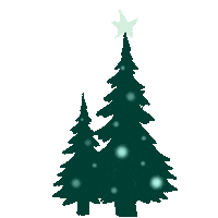Christmas Tree Sticker by BeWILDerwood