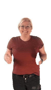 Happy Aprobacion Sticker by Inge Clijsters