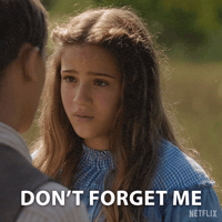 Dont Forget Me GIF by NETFLIX