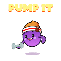 Fitness Workout Sticker by The Grapes