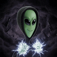 Reaction Gif Villain GIF by Lonely Aliens