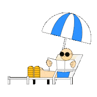 summer beach Sticker by Culture Trip
