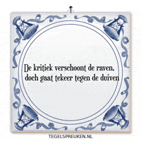 Ravens Spanning GIF by Tegelspreuken.nl