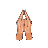 In Love Hands Sticker