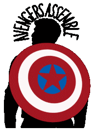 Captain America Disney Sticker