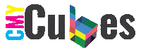 cmycubes cmy cmy cube cmycube colorcube Sticker