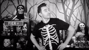 Skeleton Dance Dancing GIF by Dead Meat James