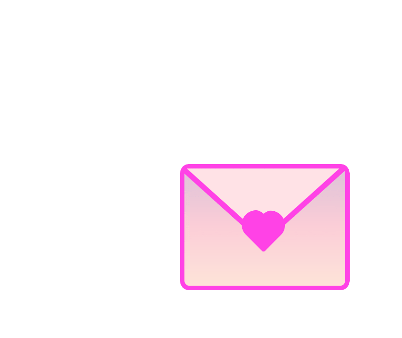 Heart Email Sticker by Lois Hopwood