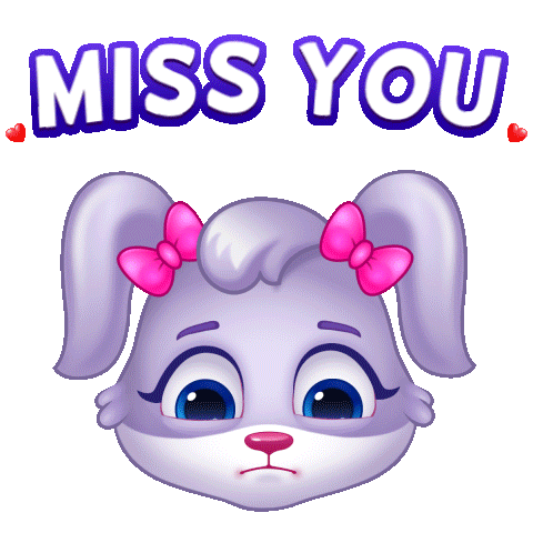 Missing Miss You Sticker by Lucas and Friends by RV AppStudios